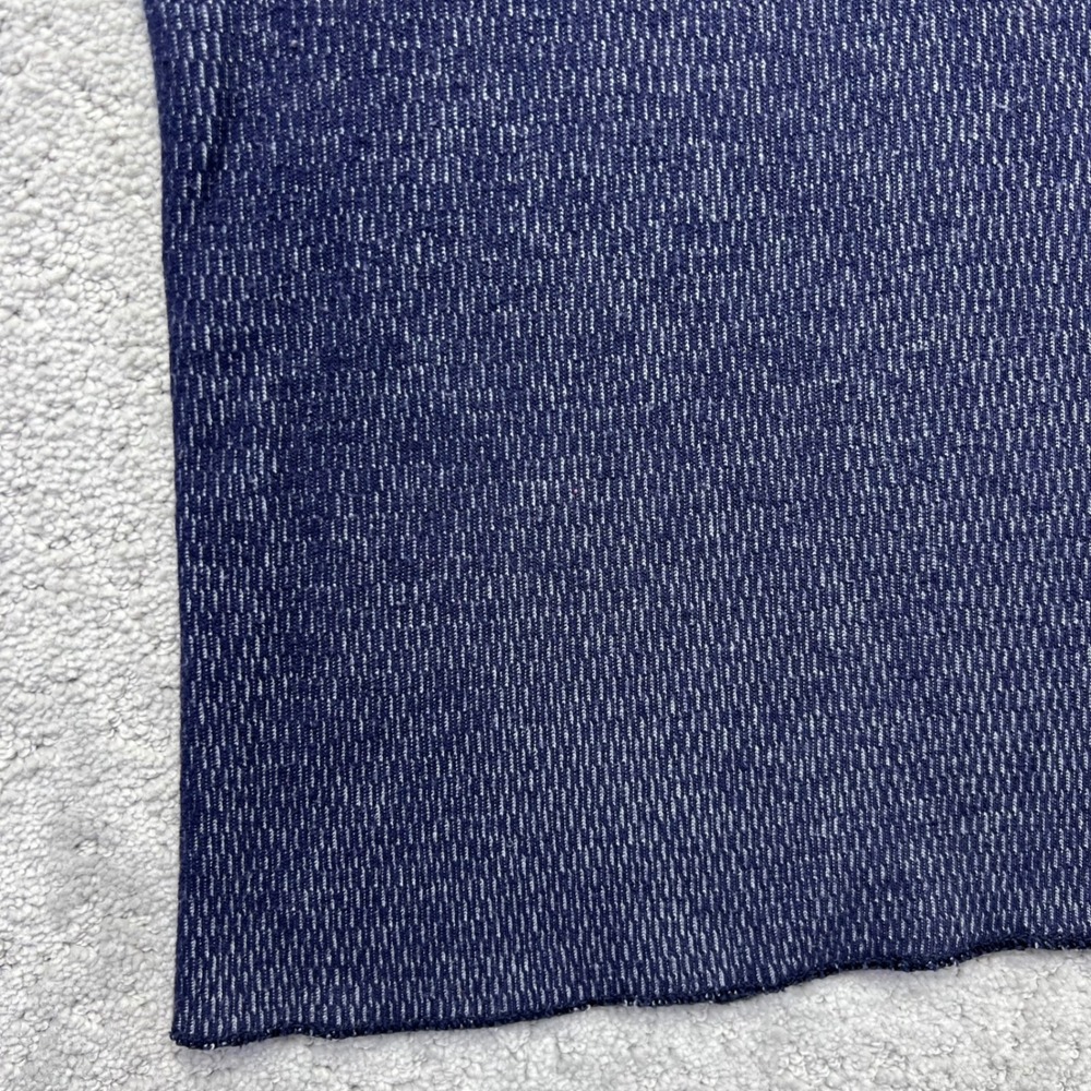 VINTAGE Glacier's‎ Edge Thermal Shirt Mens M Navy Blue Waffle Knit Long Sleeve - Picture 5 of 12